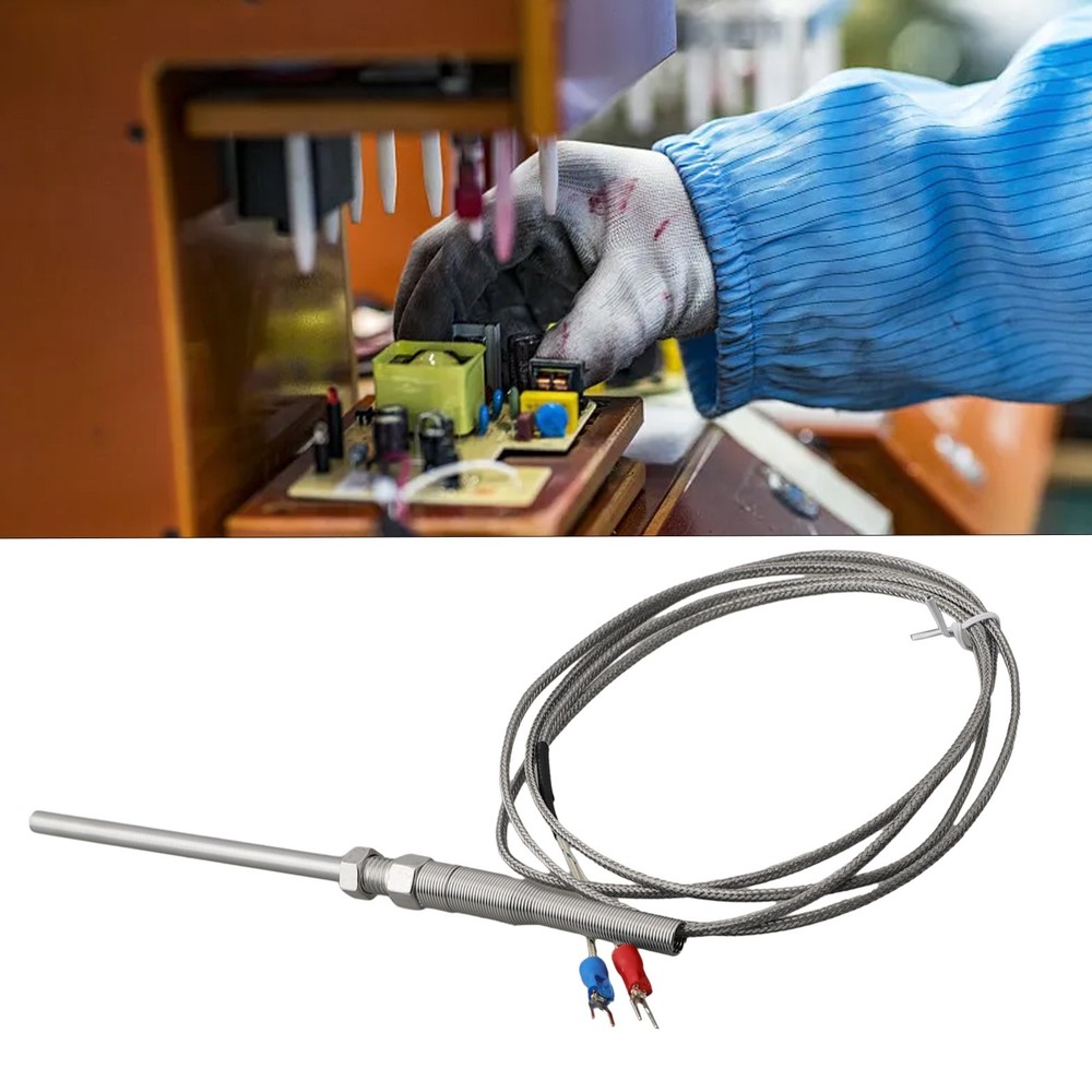 High Temperature Ktype Thermocouple 50mm Probe Sensor Reliable Performance