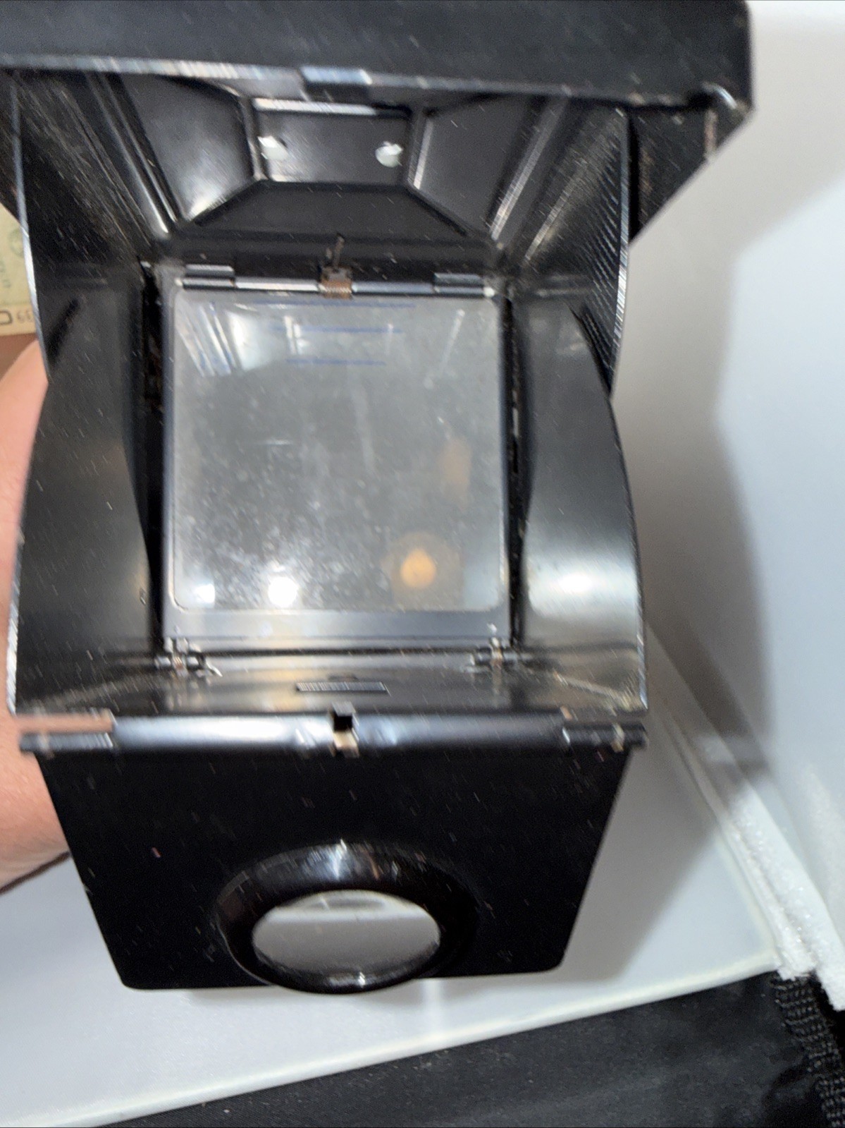 Antique Photina Reflex Camera With Case Untested