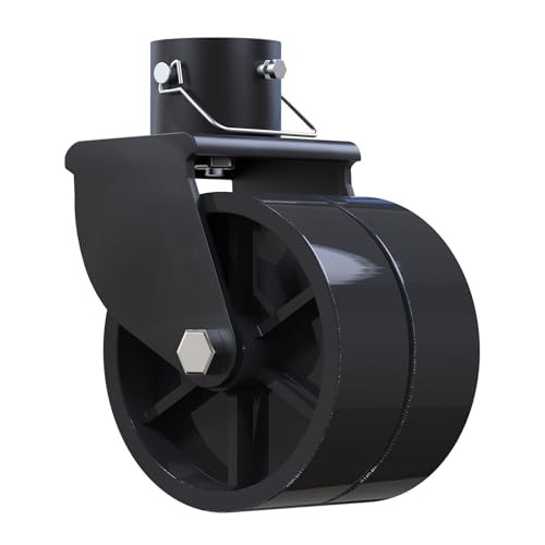 6" Dual Trailer Jack Wheel Replacement, Trailer Jack Wheel without Chock