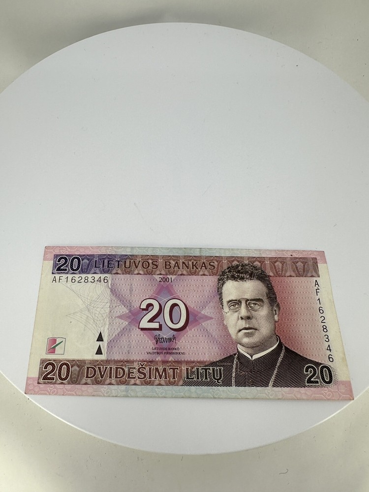 2001 Lithuania 20 Lietuvos p66 VF