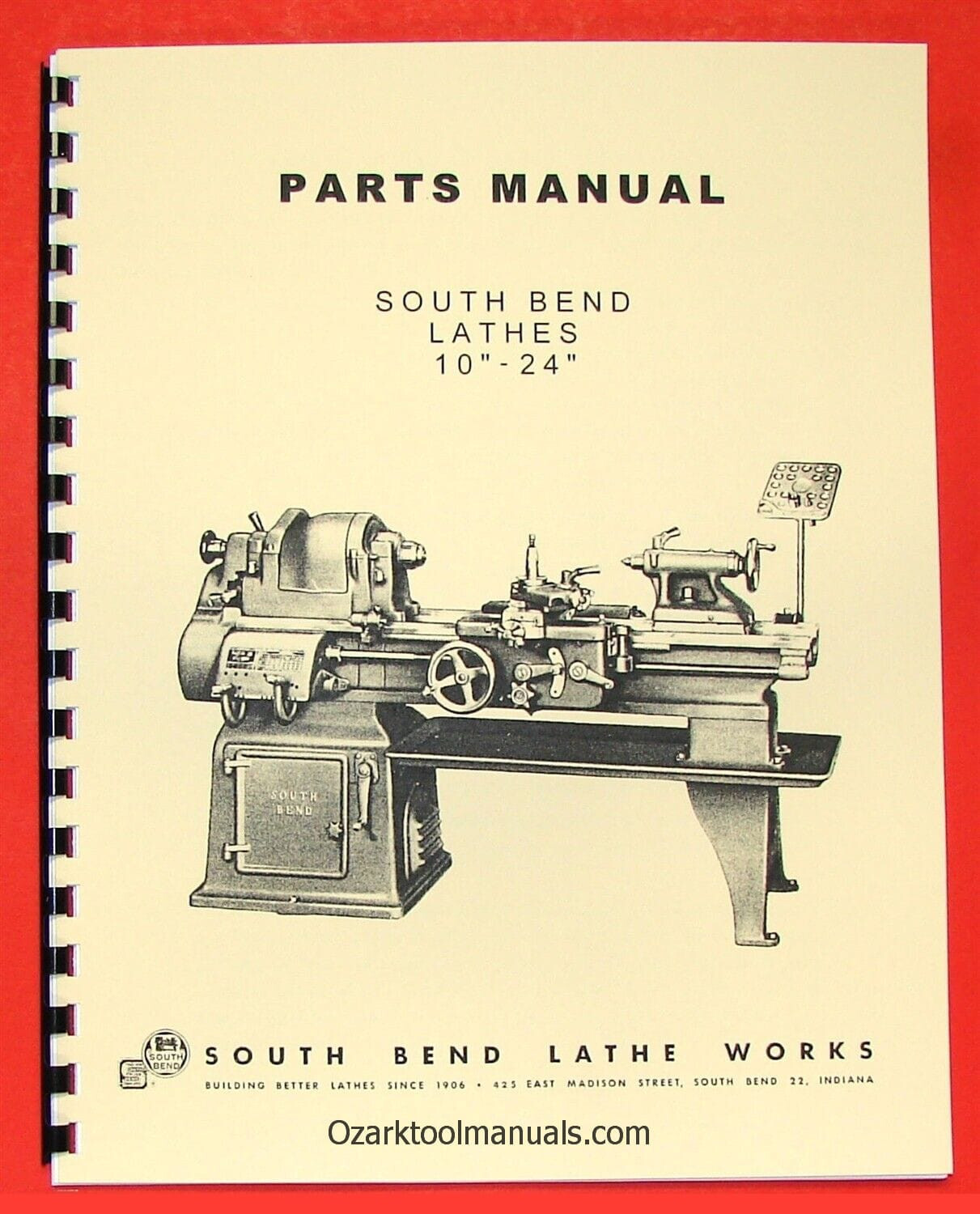 SOUTH BEND 10" 13" 14.5" 16" & 16/24" Metal Lathes Parts Manual 0664