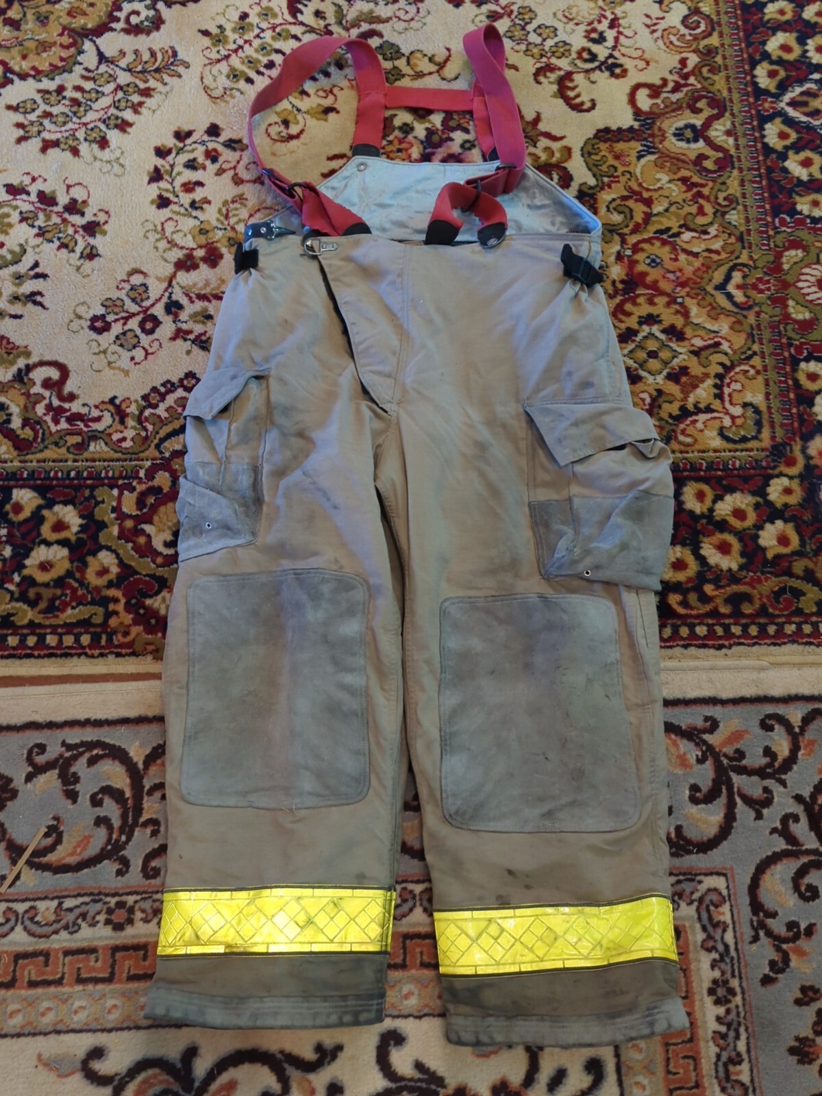 Retired Firefighter Gear Turnout Pants FIRE USED Size 44 X 30 See Pics