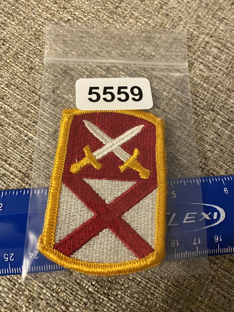 US Army 167th Support Command Patch Full Color Patch Sustainment INV5559