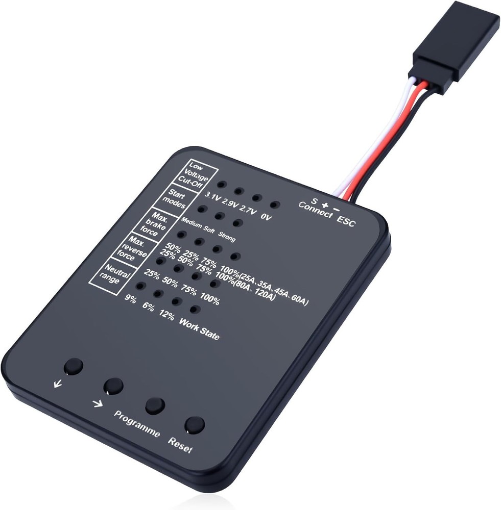 Programming Card for Surpass Hobby ESC Brushless Electronic Speed...
