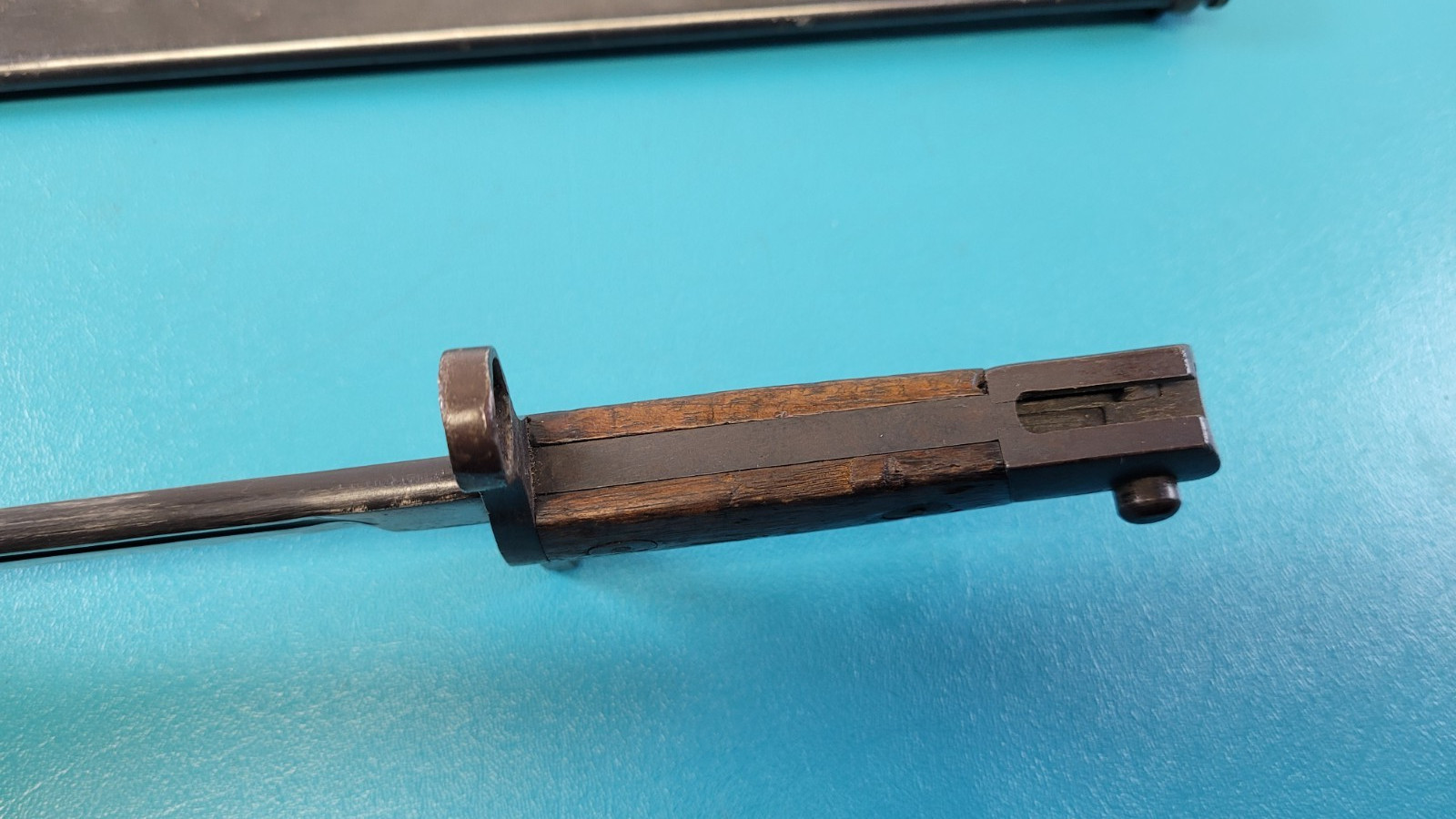 WWII Japanese Type 30 Rifle Bayonet TALW Toyada Loom Works & Scabbard TR941