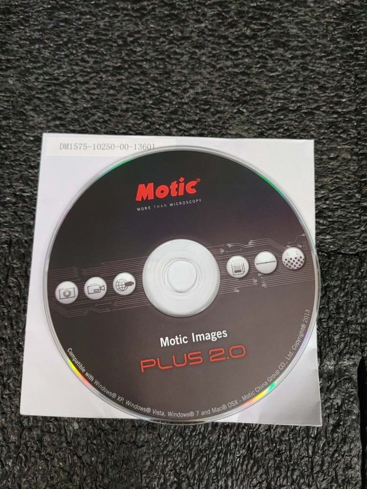 Motic Images Plus 2.0 application CD