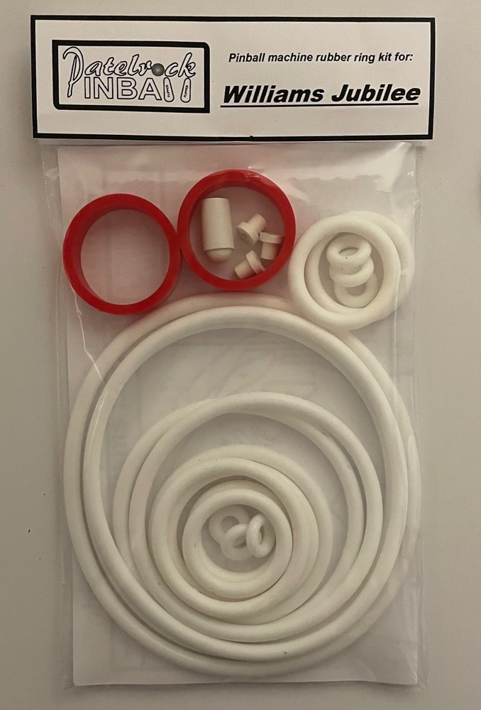 1973 Williams Jubilee Pinball Machine Rubber Ring Kit