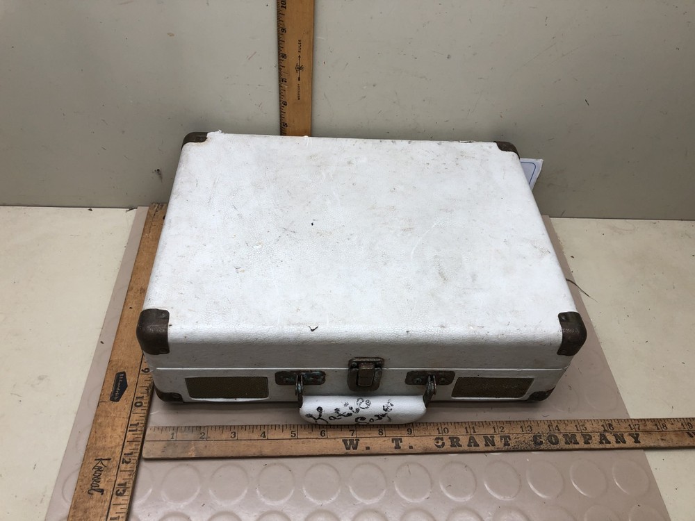 Crosley Record Player CR8005E-WS- No Power Cord - Untested