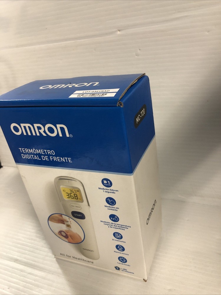 OMRON MC 720 digital contactless thermometer New In Box
