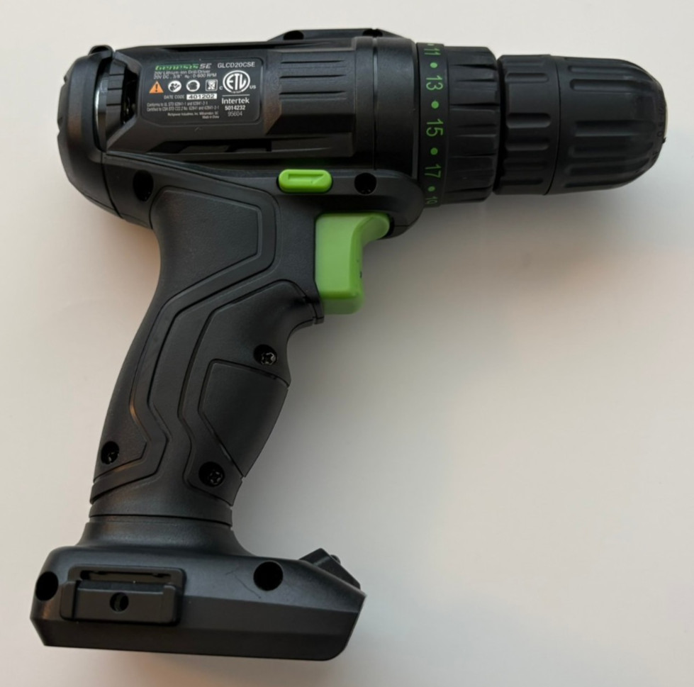 Genesis GLCD20CSE 20V Lithium-ion Drill / Driver Only (No Battery)