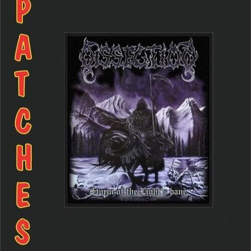 DISSECTION PATCH NEW RARE COLLECTABLE WOVEN ENGLISH IMPORT