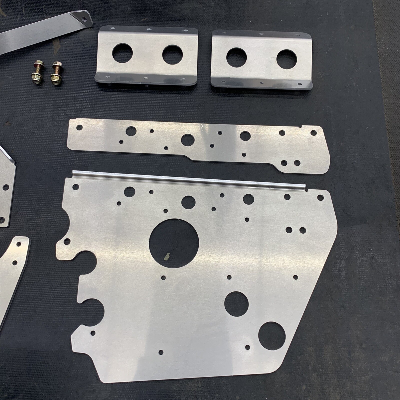 Jay Favel SkiDoo Rev Nun Bulkhead Brace Kit Ski-Doo Braces 7 Pieces SS Hardware