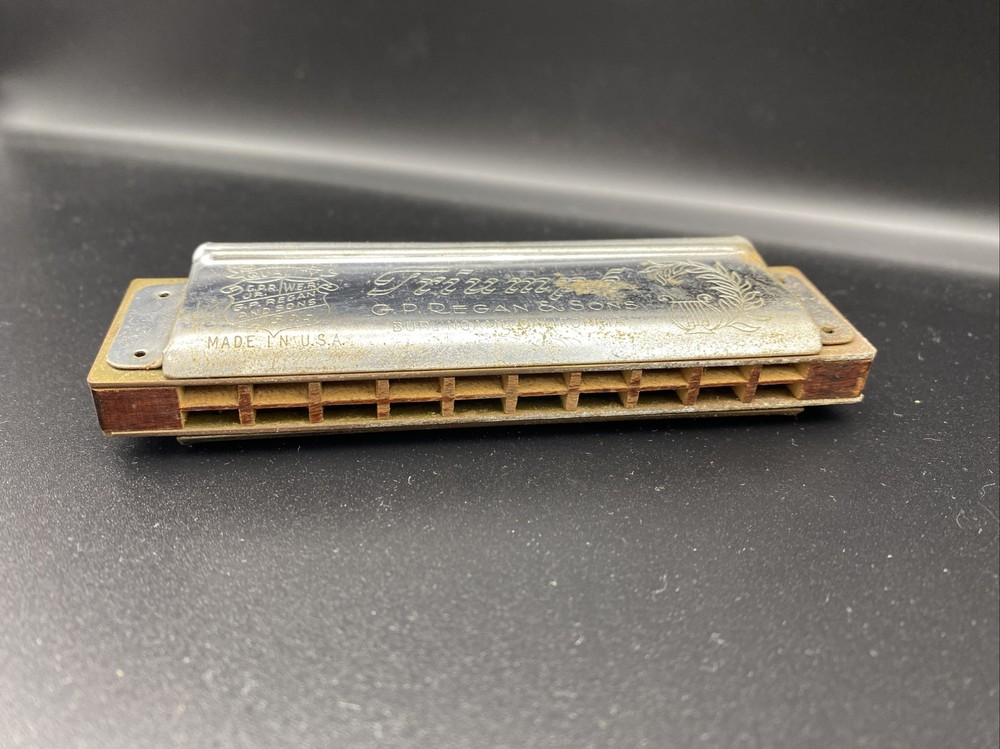 Vintage G. P. Regan & Sons Triumph Harmonica