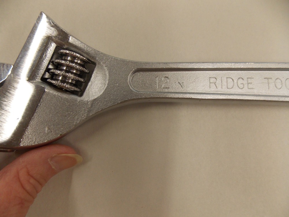 New Ridgid Model 712 12" 300mm Adjustable Crescent Wrench E6