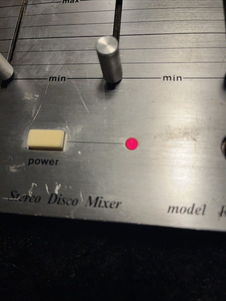 Vintage Olson RA-606 Stereo Disco Mixer