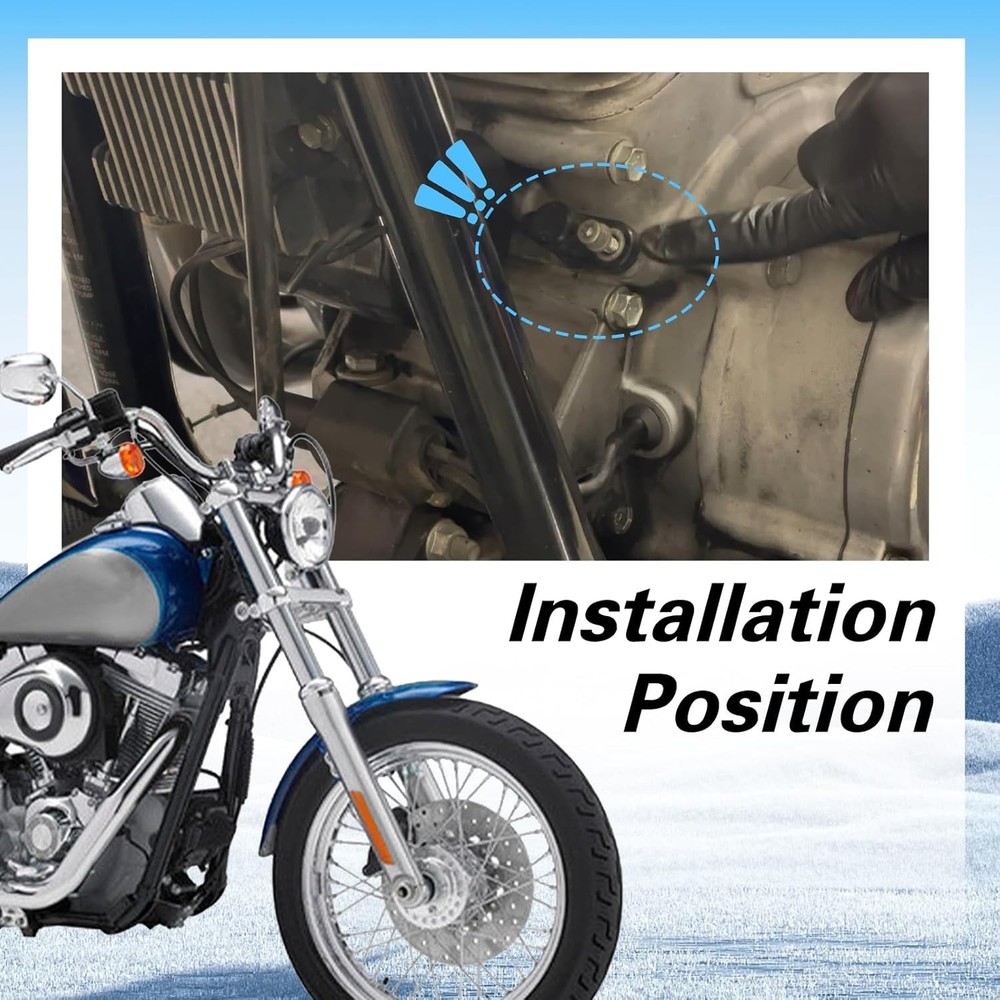 Crankshaft Position Sensor Compatible with Touring Dyna Electra FLHT FLHR...