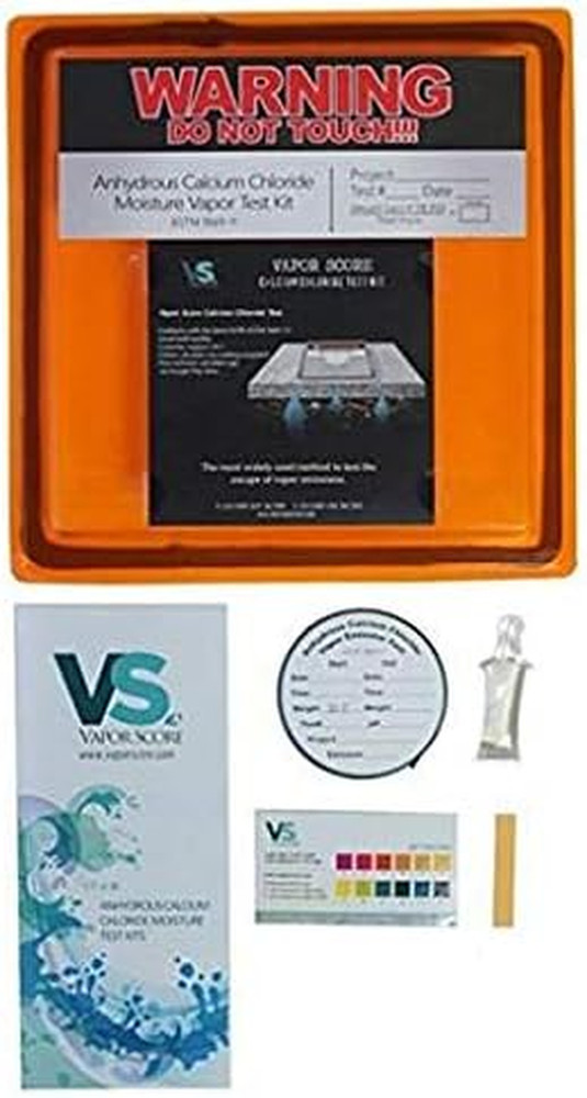 Moisture Test - Calcium Chloride Test Kit (Single Unit)