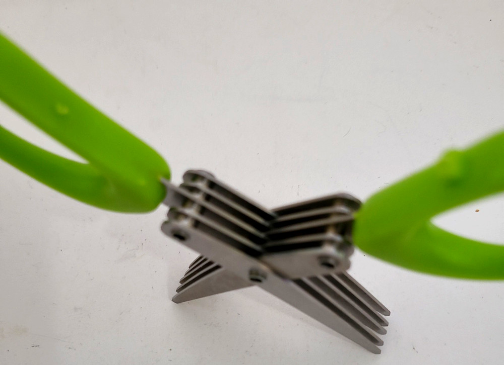 Stainless Steel Kitchen Scissors Vegetable & Herb Chopper Multifunction Cutter