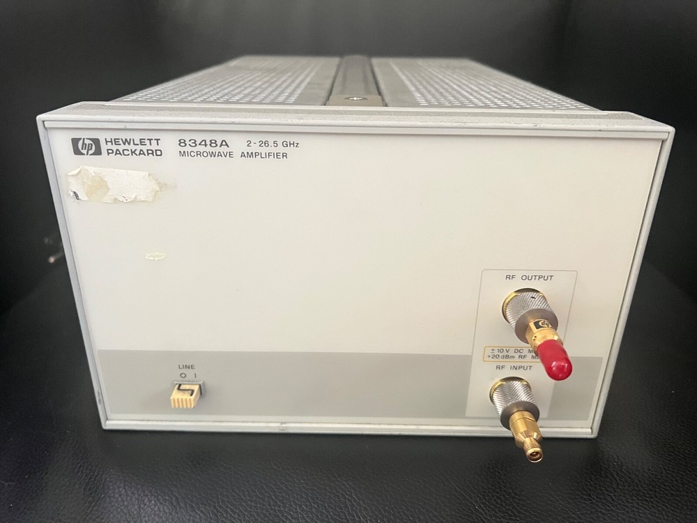 Hewlett Packard 8348A 26.5GHZ MICROWAVE AMPLIFIER