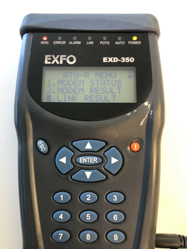EXFO EXD-350 Advance ADSL2+ Tester