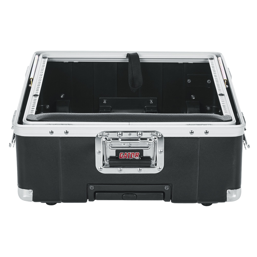 Gator Cases Lightweight ATA Molded 12U Pop-Up Mixer Case; Wheels and Pull Handle