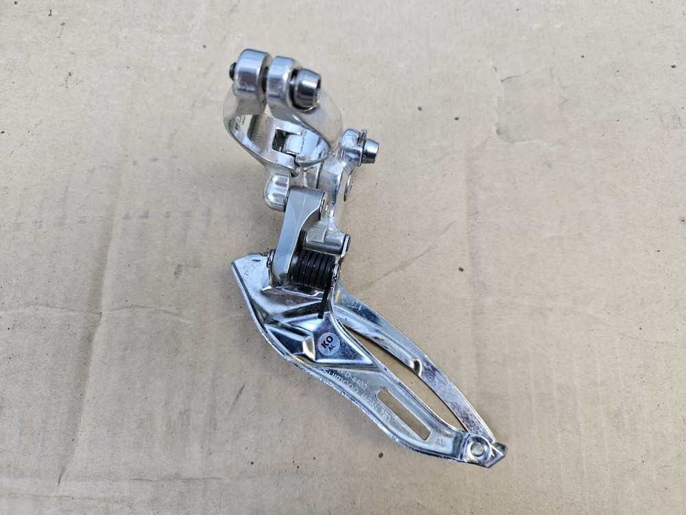 BROKEN Shimano Tiagra Front Triple Derailleur 28.6mm Clamp Bottom Pull FD-4403