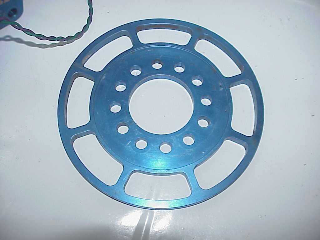 Moroso Crank Trigger Flying Magnet System with Wheel for SB Chevy Balancer MSD