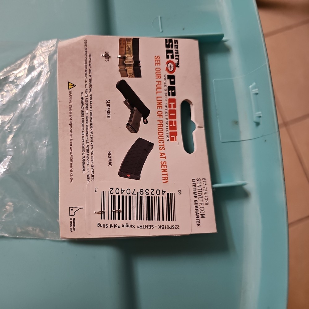 Sentry Black Single Point Sling