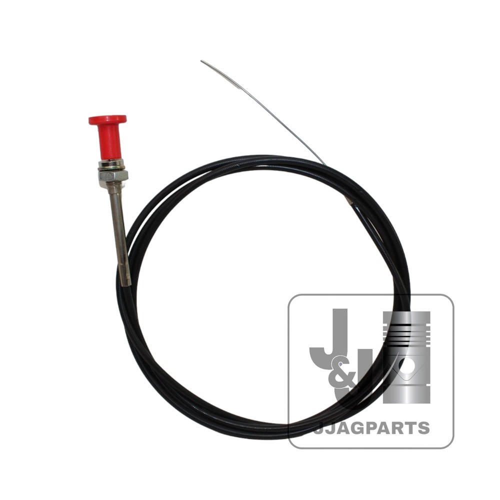 96" Engine Stop Cable fits Case Tractor | Universal Fit