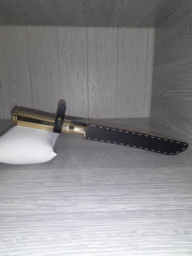 Knife ITK Handmade Exclusive Version,Knife "Cartridge Case" Fixed Blade