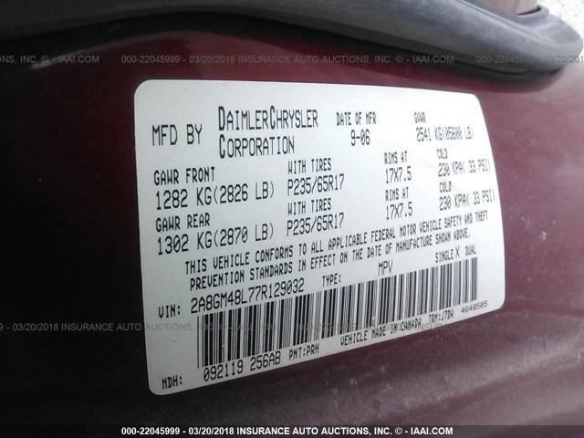 Speedometer Cluster MPH Without Navigation Display Fits 07 PACIFICA 311736