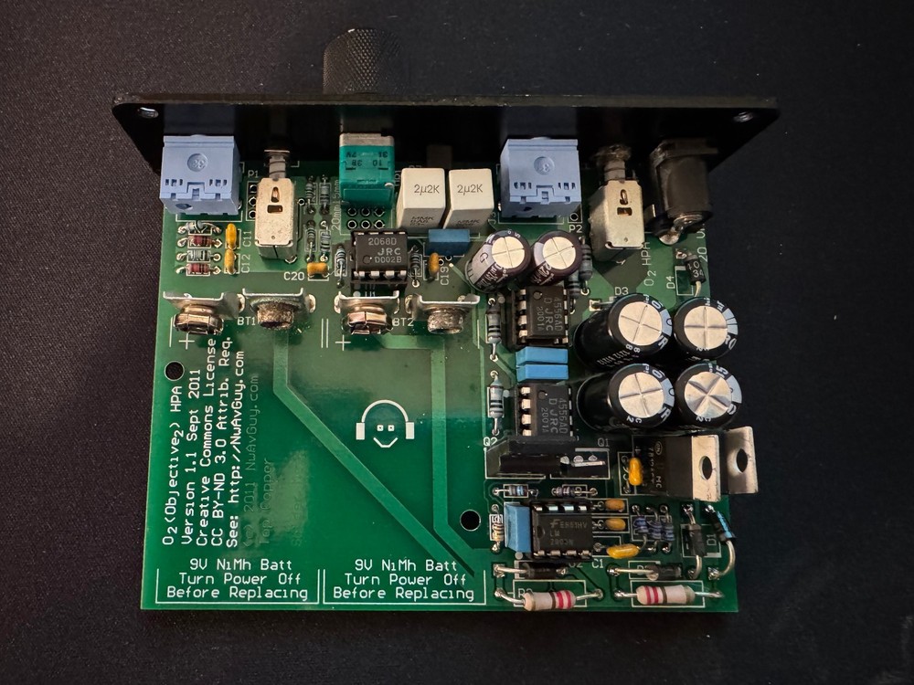 Objective 2 Headphone Amplifier w/ Power Supply