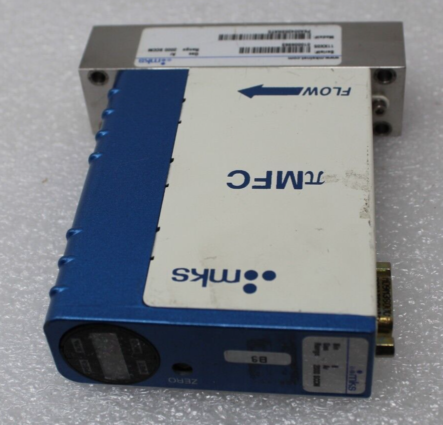 MKS Instruments πMFC Mass Flow Controller Gas : AR 2000 SCCM P6A004203HAT0
