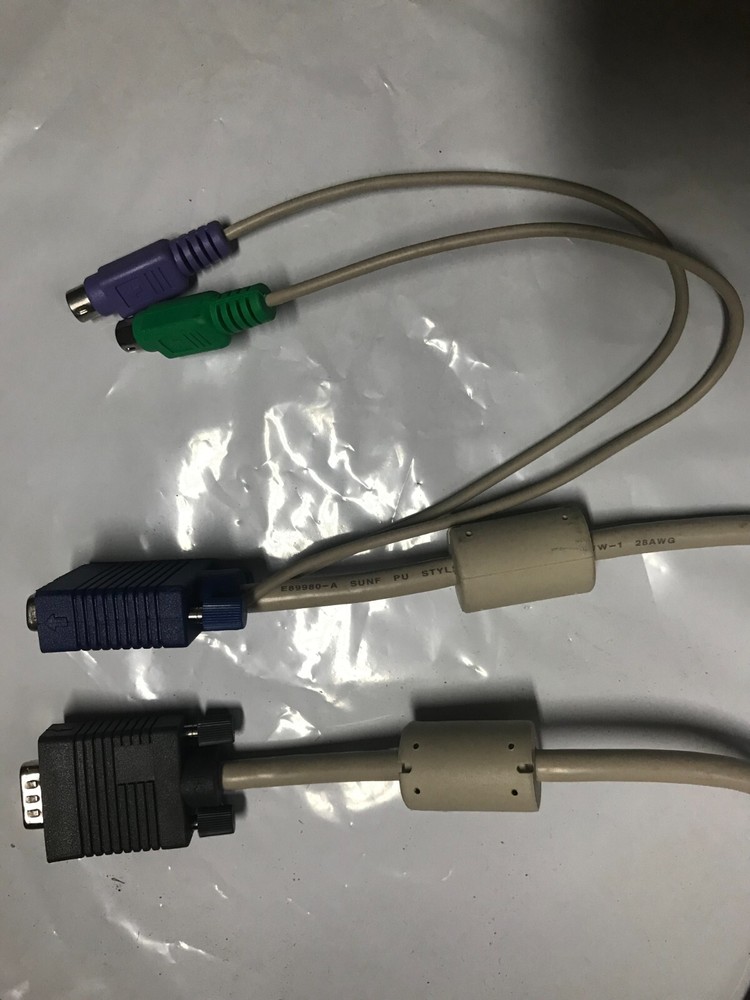 6 feet All-in-One KVM Cable CD6 CD-6 PS/2 type