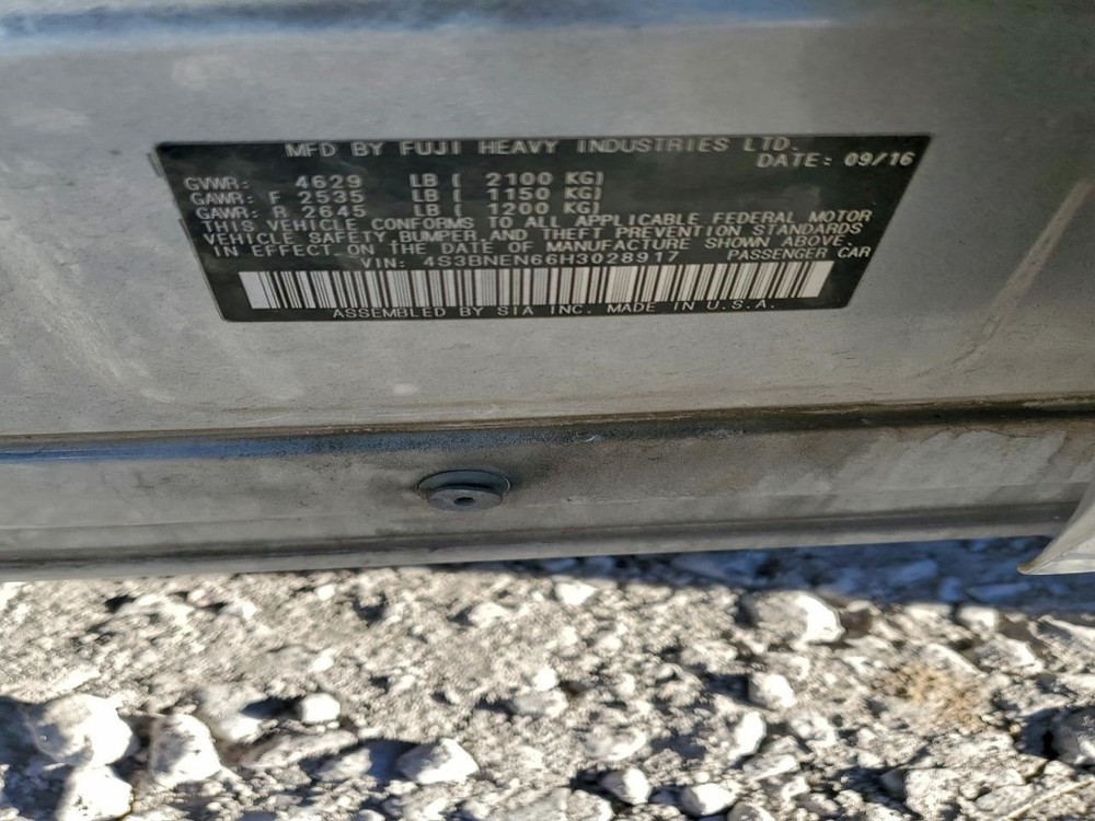 Shifter LEGACY 2017 Transmission Shift 5499685