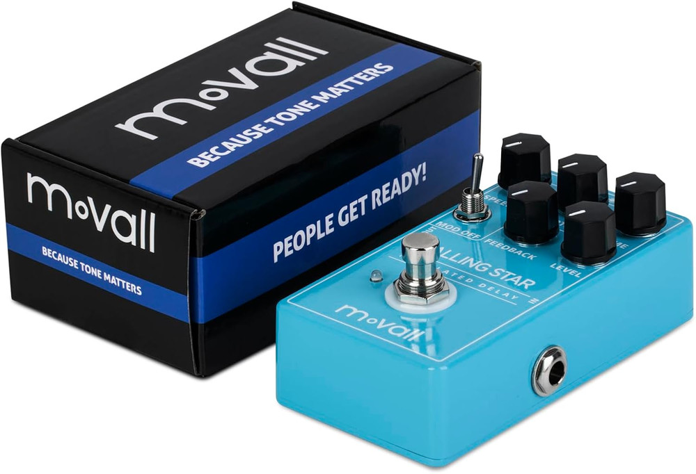 MOVALL MP104 Falling Star Modulated Delay Guitar Effect Pedal