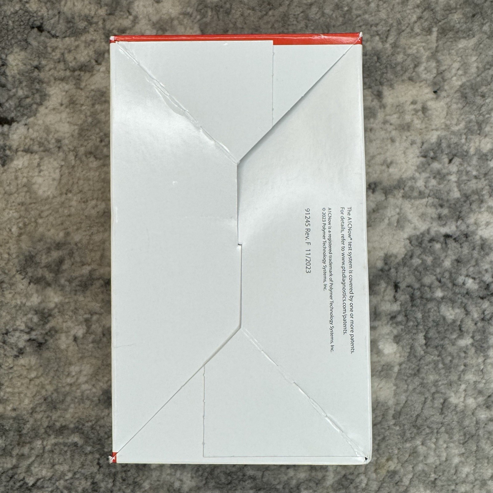 A1C Now Rapid Test Kit PTS Diagnostics At-Home Self-Check Diabetes /4 Tests NIB