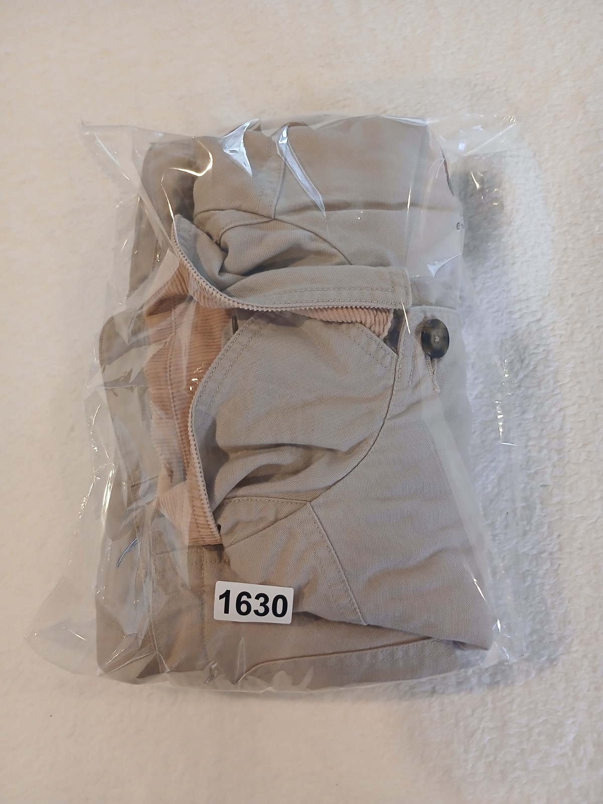 VTG Disney Store Barn Jacket Mickey and Friends Embroidered Beige Skiing Large