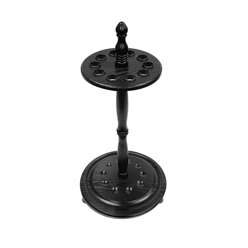 Pool Stick Holder Floor Stand - Round Billiard Cue Rack Pool Table Accessorie...