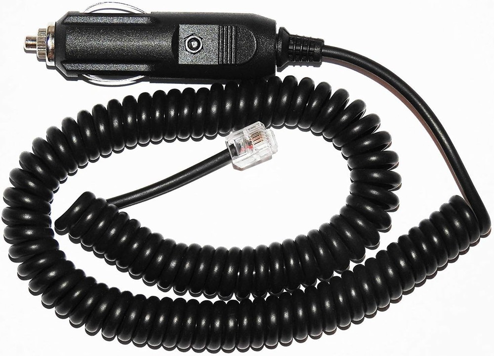 Escort & Beltronics Radar Detector Coiled Power Cord