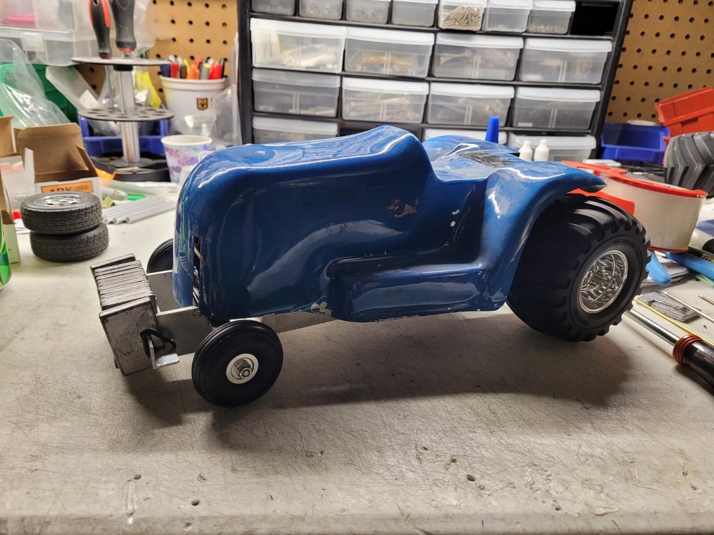 RH Designs Rc Pulling Garden Tractor