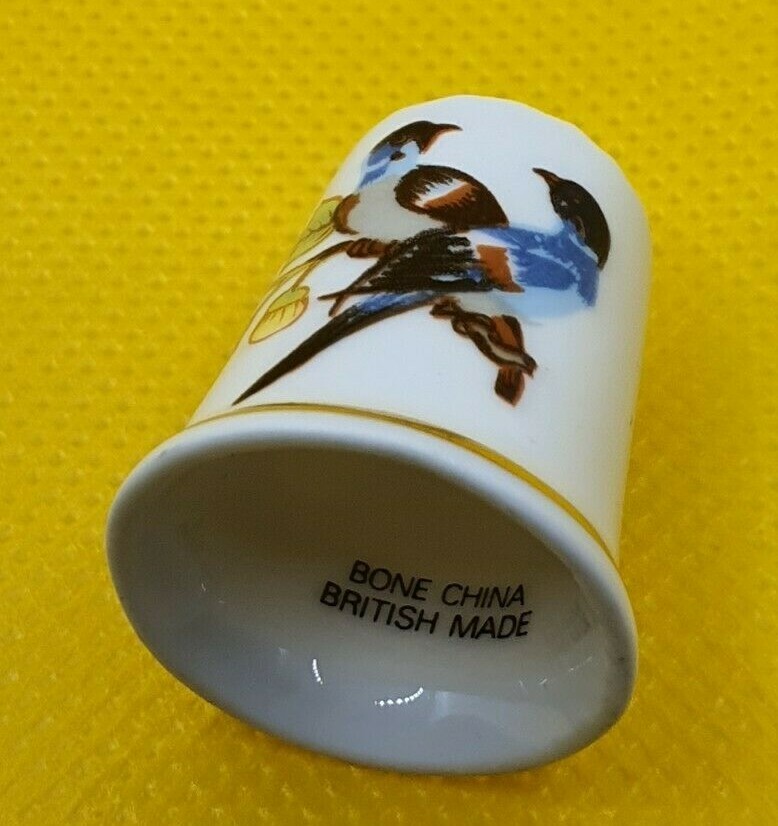 Bird on Thimble Fine Bone China VGC