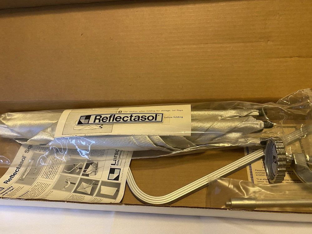 Vintage Reflectasol portable bounce light system in original box