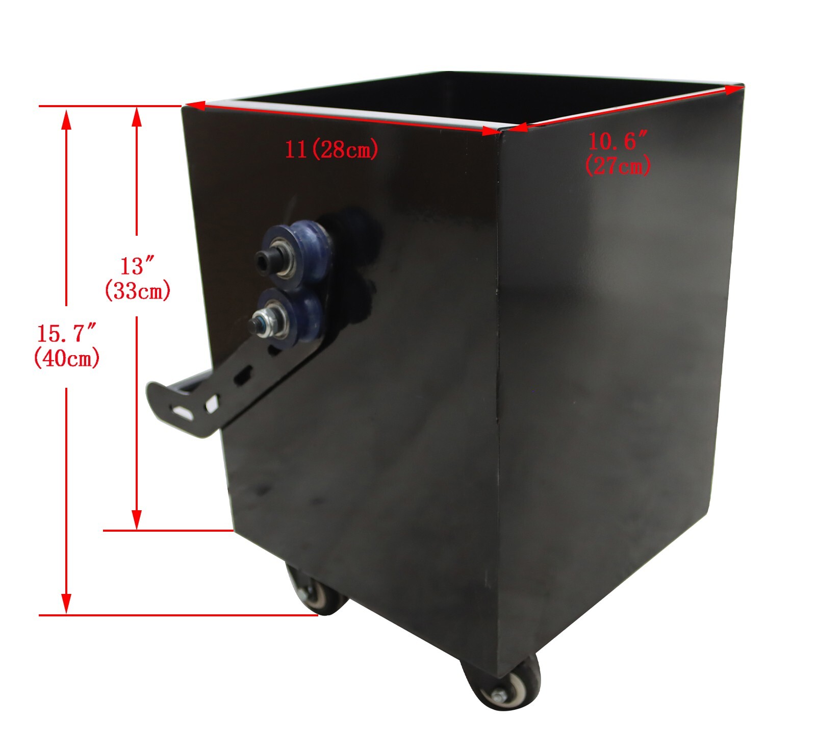 Hand-push Cement Concrete Ground Grinder Polishing Buffer Machine 220V w/6 Discs