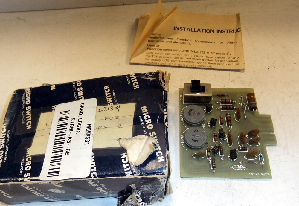 Microswitch Logic Card LOG3-4