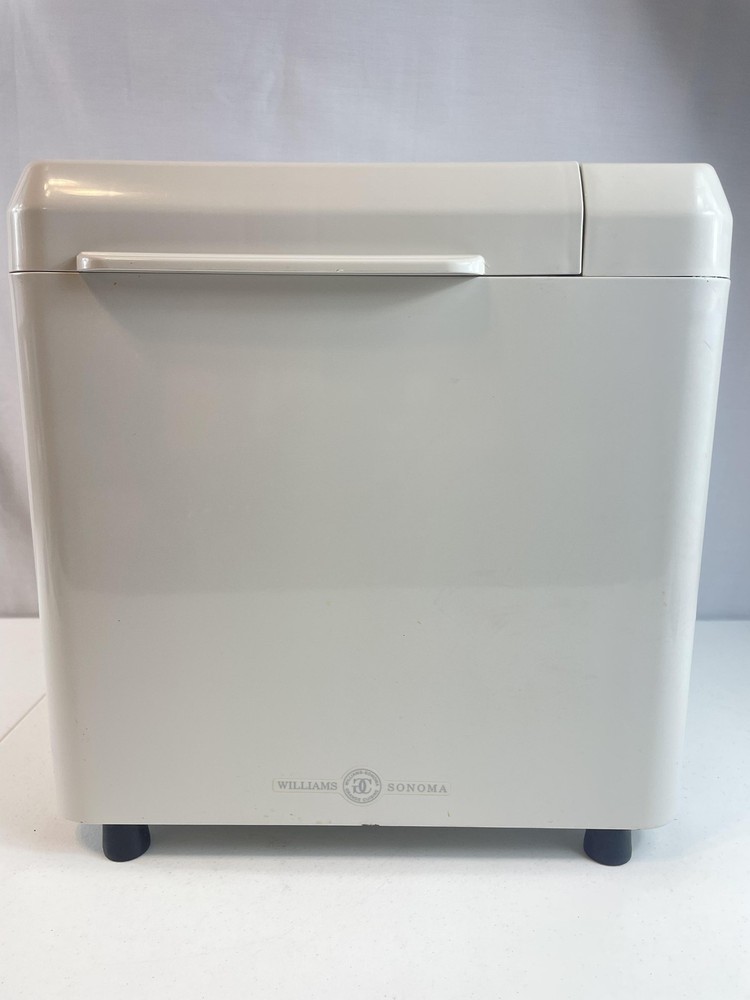 Williams Sonoma Bread Machine WS0797 2lb 1.5lb Programmable Maker White With Pan