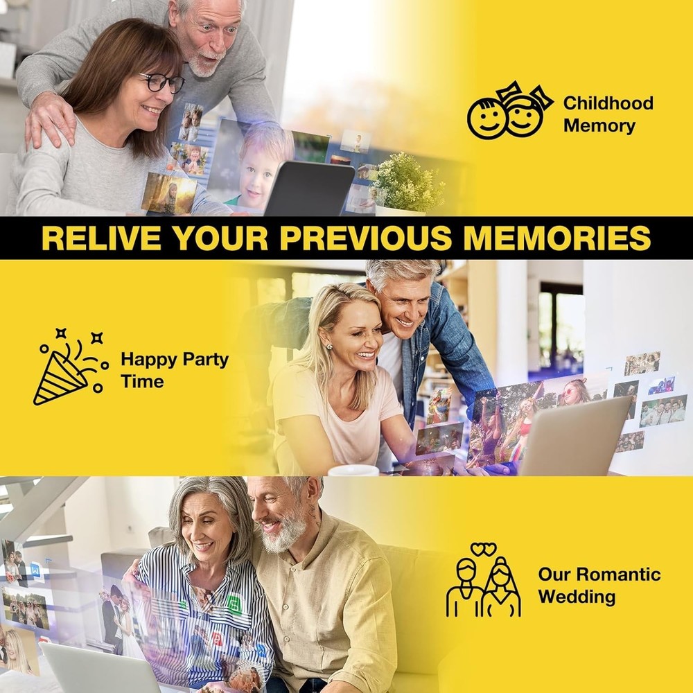 Floppy Disk Reader, External USB 2.0 & Type C Floppy Disc Reader, Portable 3....