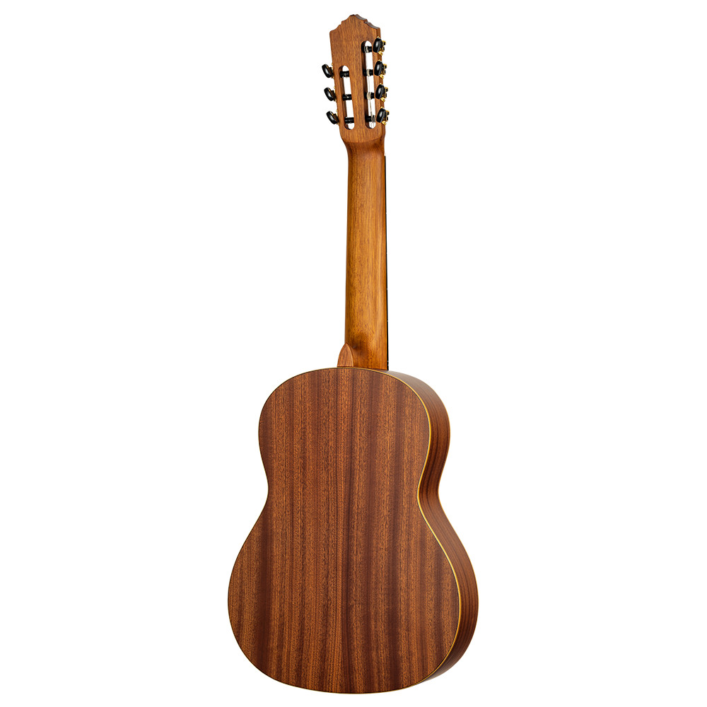 Ortega R133-7 - Pro 7-String Solid Top Nylon Classical Guitar w/ Bag