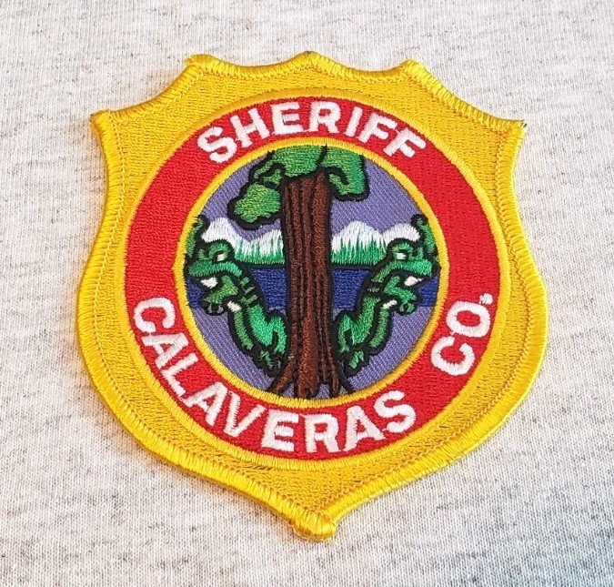 Calaveras County California Sheriff Shoulder Patch