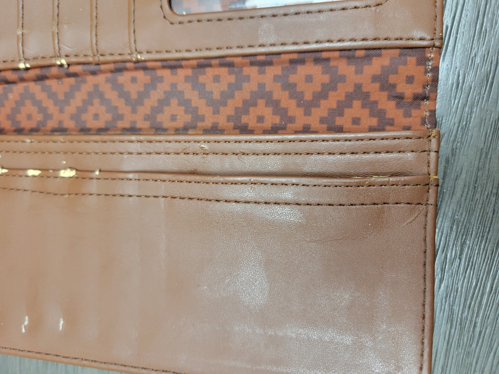 Loungefly Disney Lion King Hakuna Matata Wallet Brown Faux Leather Zip